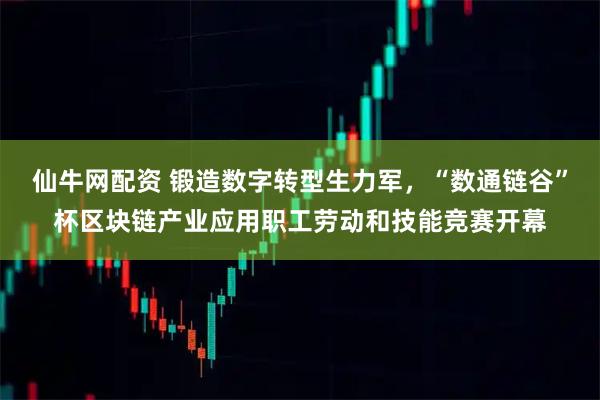 仙牛网配资 锻造数字转型生力军，“数通链谷”杯区块链产业应用职工劳动和技能竞赛开幕